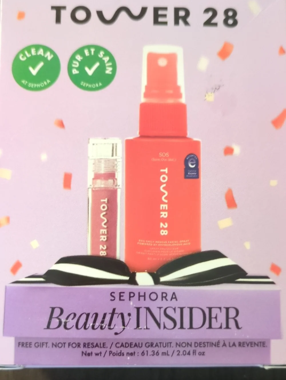 Tower 28 Pink SOS Glow Mist & Lip Gloss Duo